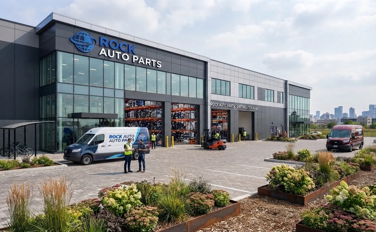 Rocc Auto Parts warehouse team
